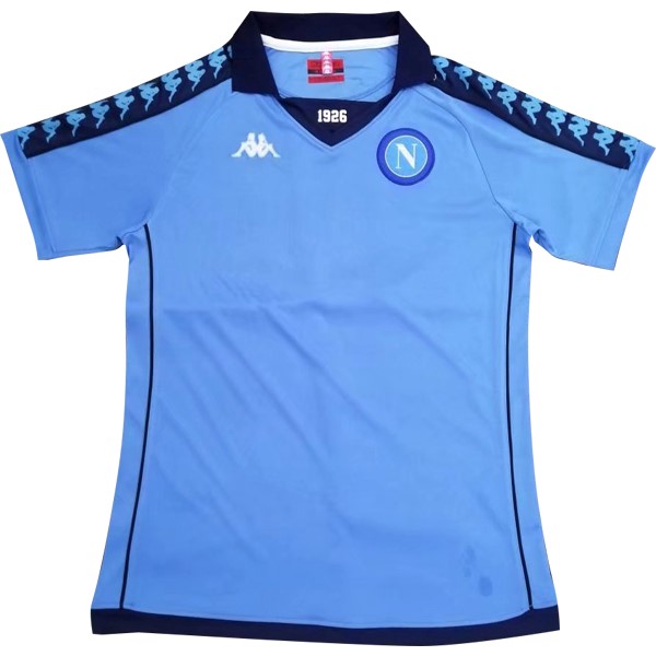 Camiseta Napoli Retro 2018/19 Azul